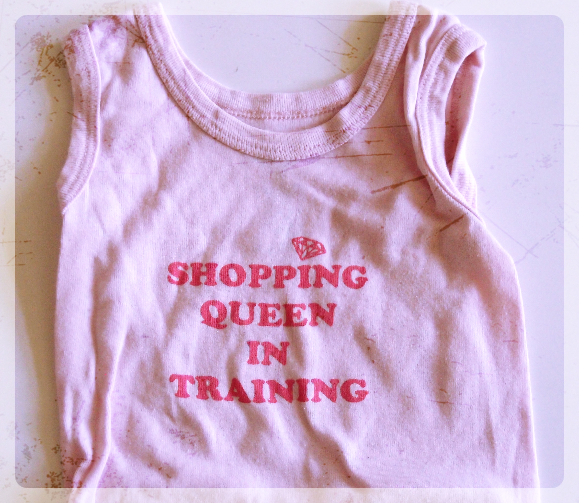Rosa Shirt Baby Shopping Queen
