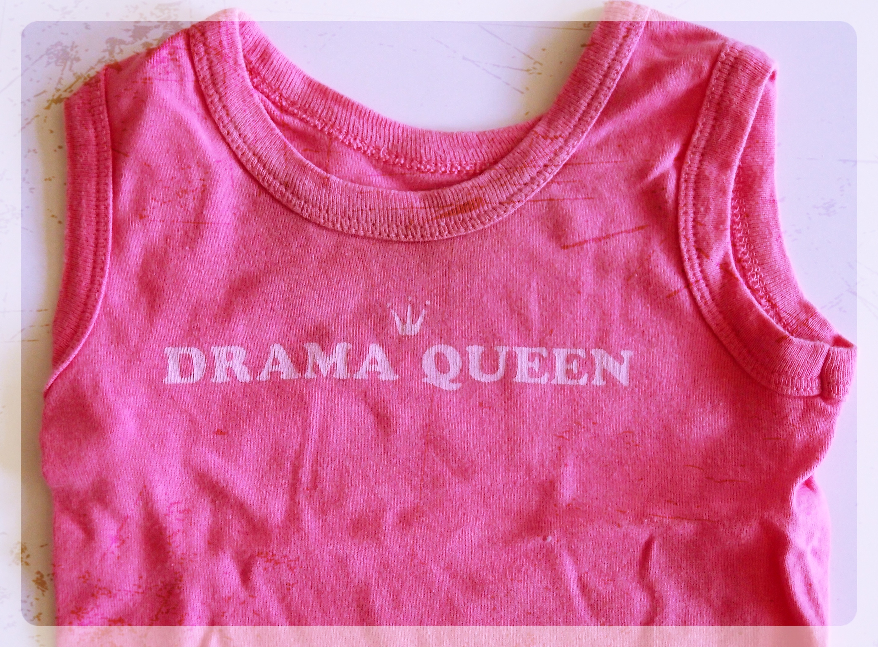 Rosa Shirt Baby Drama Queen